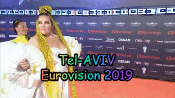 TV7ISRAELNEWS eurovision israel tel aviv netta GIF