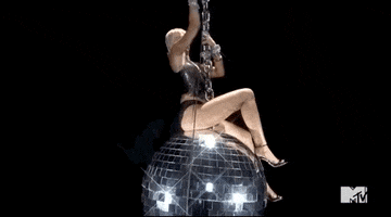 Miley Cyrus Disco GIF by 2020 MTV Video Music Awards