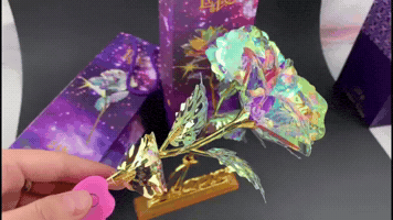 Gold Rose GIF