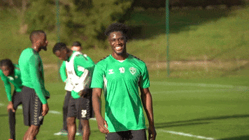 Football Smile GIF by AS Saint-Étienne