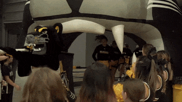Tunnel Wisconsin GIF by Milwaukee Panthers