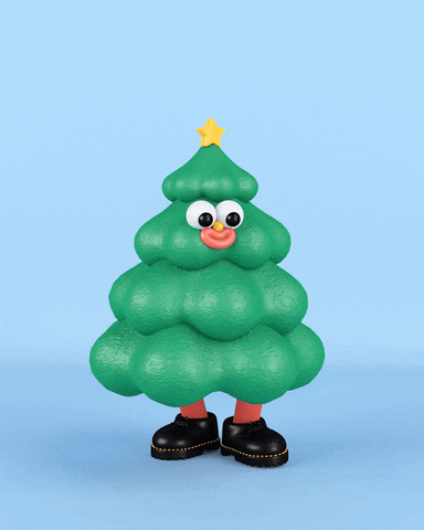 Christmas Tree GIF by Eva Cremers - Find & Share on GIPHY