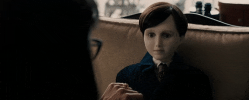 Touching Living Doll GIF by Brahms: The Boy 2