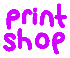 Print Shop Artist Sticker by Maze Visuals