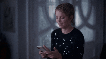 Allison Miller Texting GIF by ABC Network