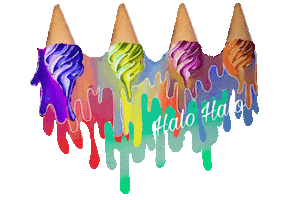 Halohaloicecream Sticker