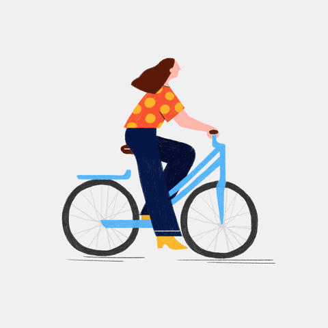 mrgnf animation bike motion graphics bicycle GIF