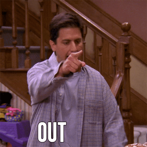 Get Out Romano GIF by TV Land - Find & Share on GIPHY