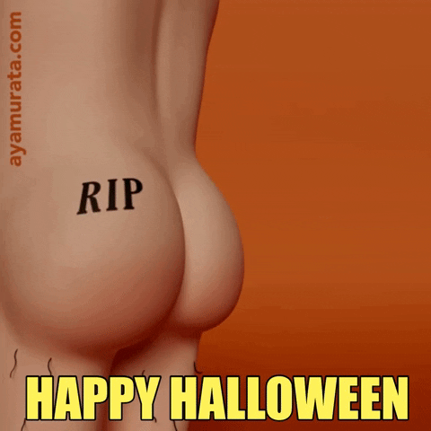 Halloween Horror GIF by Aya Murata