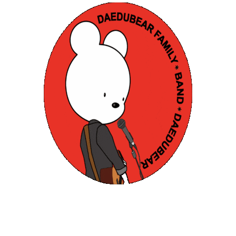 대두베어 Sticker