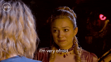 Scared The Doctor GIF by Doctor Who