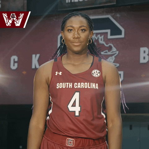 Womens Basketball Thumbs Up GIF by gamecocksonline