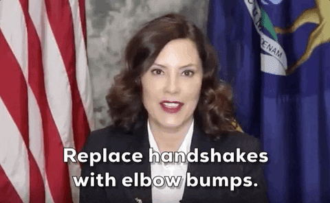 Gretchen Whitmer Corona GIF by GIPHY News - Find & Share on GIPHY