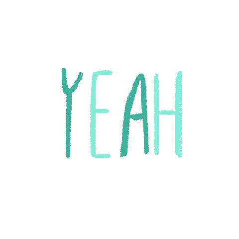 Excited Sticker