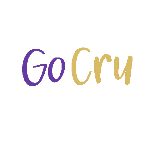 Go Cru Sticker by UMHB Campus Activities