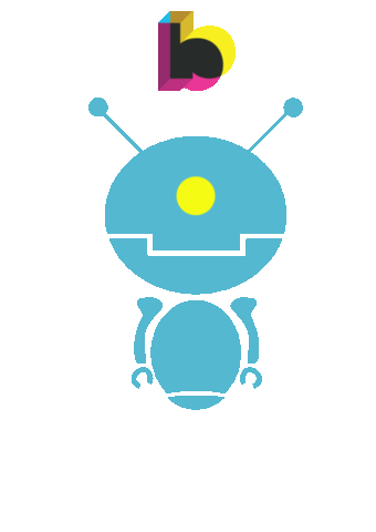 Instagram Robot Sticker by Bigumigu