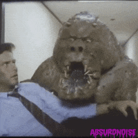 monster in the closet horror GIF