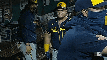 Ryan Braun Hug GIF by Milwaukee Brewers
