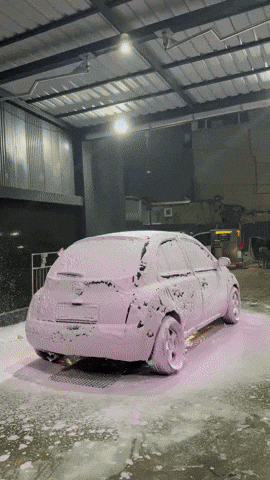 Pink Car GIF