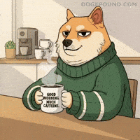 Tired Good Morning GIF by Doge Pound