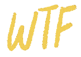Wtf Sticker by bobocatKF