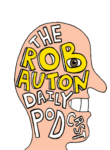 Rob Auton Sticker by Damien Weighill