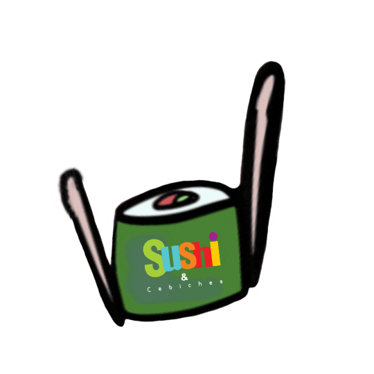 Sushi y Cebiche Sticker