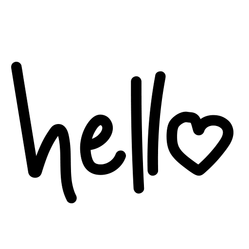 Hello Sticker