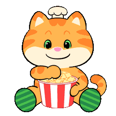 Cat Fun Sticker by UpStudiosWorld