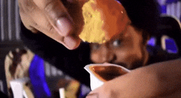 Samurai Eating GIF