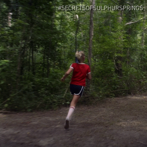 Out Of Here Running GIF by Disney Channel