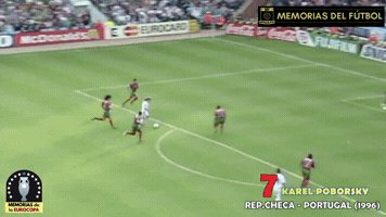 Gol Poborsky Euro 1996 GIF