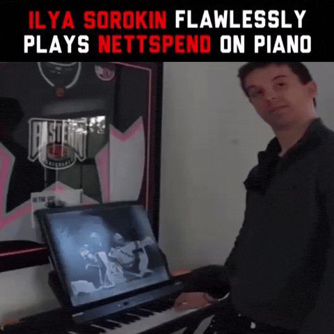 New York Islanders Piano GIF