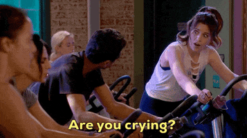 Work Out Crying GIF by CBS