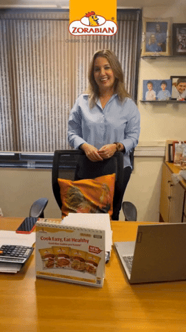 Ask Me Anything Work GIF by Zorabian Foods