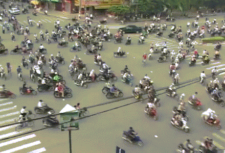 Traffic Asia GIF
