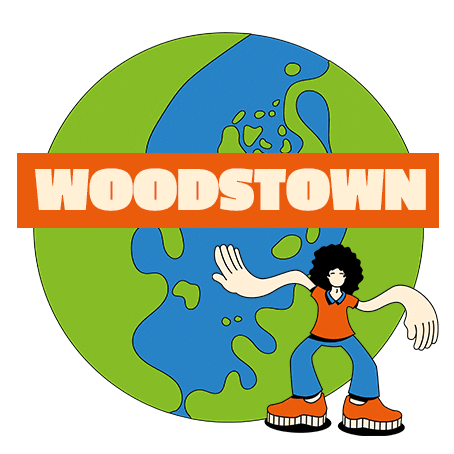 Festival Woodstower Sticker
