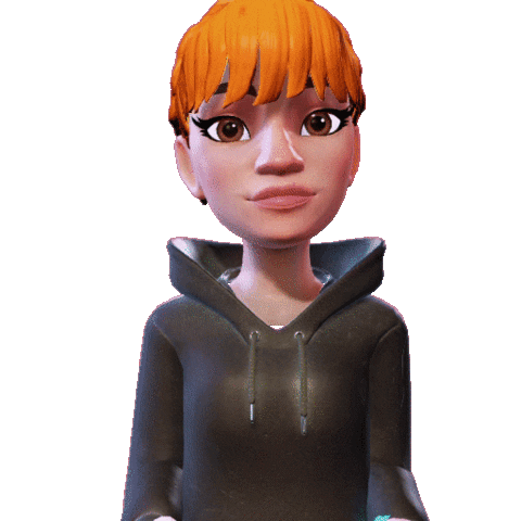 Genie Sticker by Linda Jean Bruno