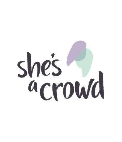 She's A Crowd Sticker