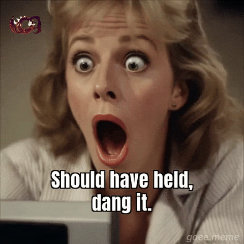 Should Have Regret GIF by Goeememe