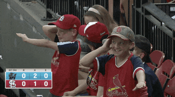 St Louis Cardinals Dancing GIF by Jomboy Media