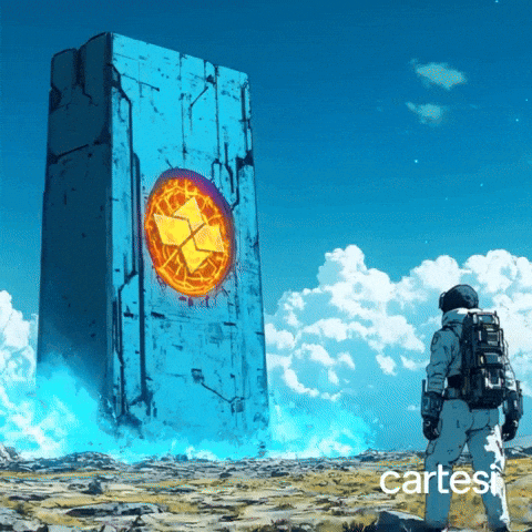 Tech Walking GIF by Cartesi