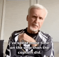 James Cameron Captain GIF by GIPHY News