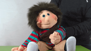Laugh Lol GIF by Living Puppets