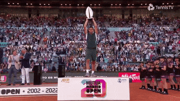 Happy On Top Of The World GIF by Tennis TV