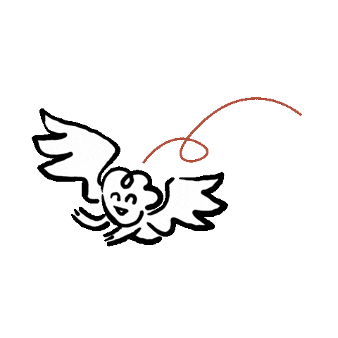 Illustration Angel Sticker by Provincia di Monza e della Brianza