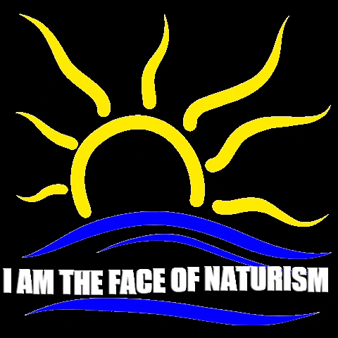 Iamthefaceofnaturism Naturistsymbol GIF