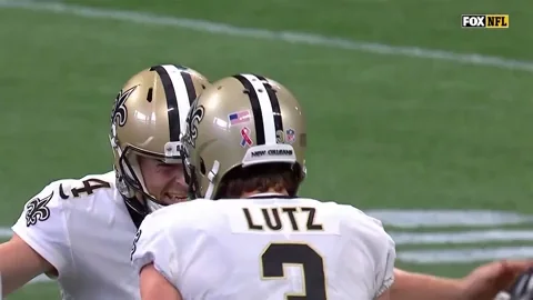 Punting Field Goal GIF by New Orleans Saints