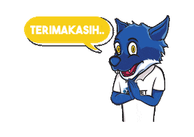 Wolf Sticker by Aex Net Indonesia