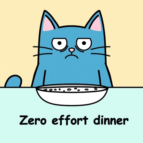Blue Cat Nopecat GIF